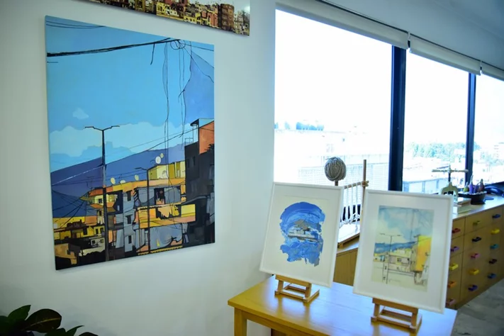 Roofs of The City a solo exhibition by Maral Der Boghossian